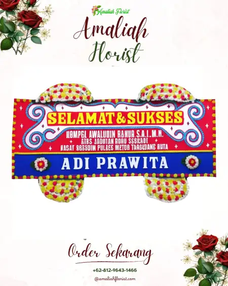 Papan Bunga Ucapan Selamat Sembungharjo